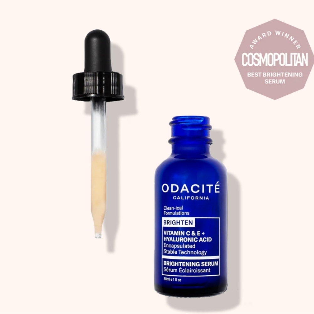 NIB ODACITE VITAMIN C + E HYALURONIC ACID BRIGHTENING SERUM